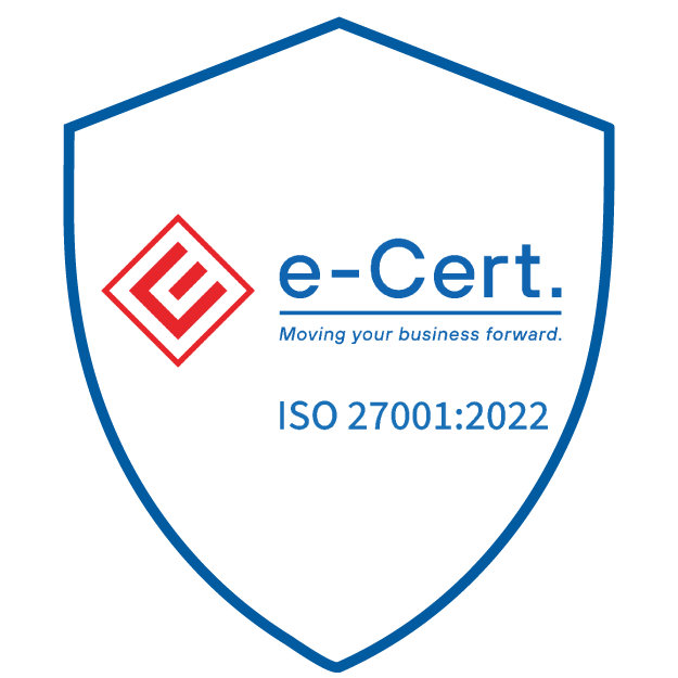 Certificazione e-Cert ISO/IEC 27001:2022
